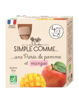 Knijpzakje Appel Mango