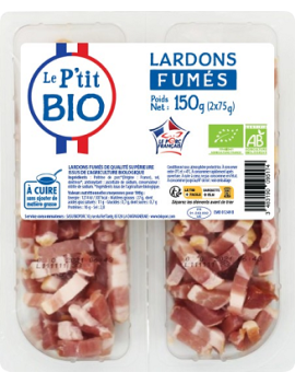 Lardons fumés (2 x 75 gr)