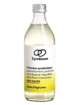 Eau probiotique zestes...