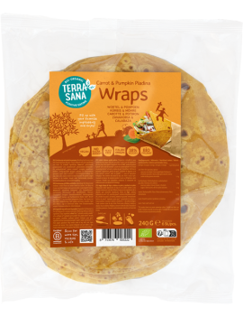 WRAP WORTEL & POMPOEN
