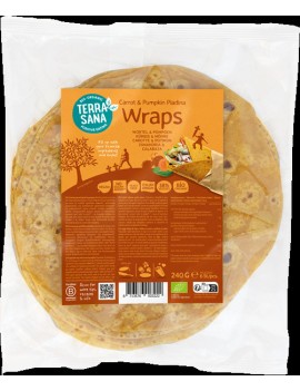 WRAP WORTEL & POMPOEN