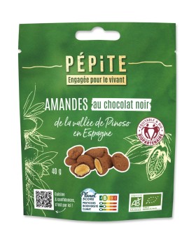 AMANDES AU CHOCOLAT NOIR