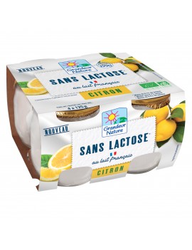 Yaourt au citron sans...
