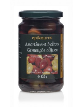 OLIVES KALAMATA+VERTES