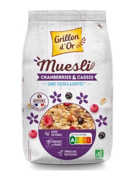 MUESLI CANNEBERGES CASSIS