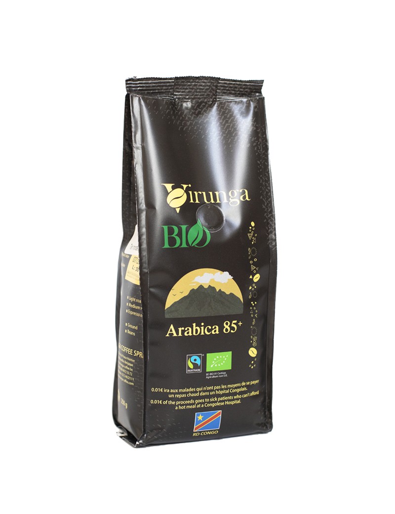 CAFE CONGO ARABICA 85+ MOULU VIRUNGA CAFE CONGO ARABICA 85+ MOULU VIRUNGA