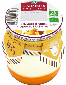 Yaourt brebis mangue...