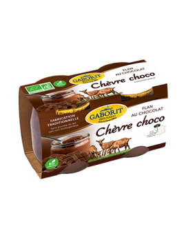 Flan chocolat au lait...