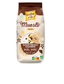MUESLI BANANE CHOCOLAT...