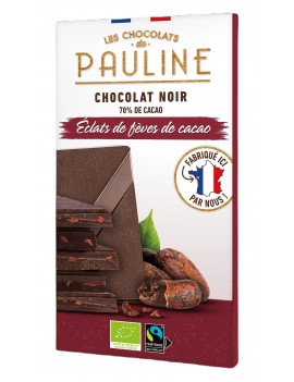 CHOCOLAT NOIR ET FEVES...