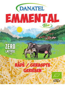 Geraspte lactosevrije...