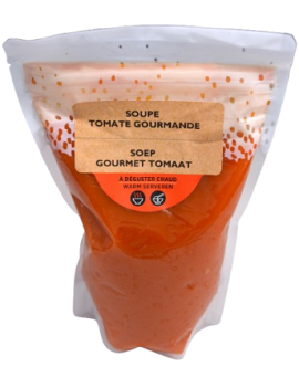 Soupe tomate gourmande...