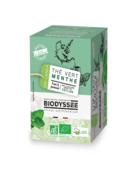 Thé Vert Menthe de Ceylan