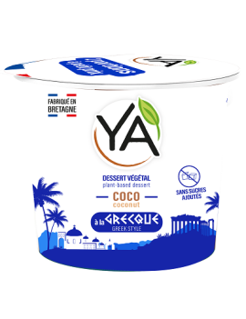 Yaourt végétal coco à...
